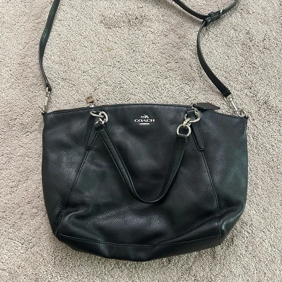 Coach Satchel Crossbody Black